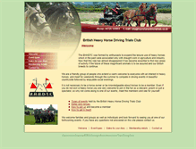 Tablet Screenshot of heavyhorsedrivingtrials.co.uk